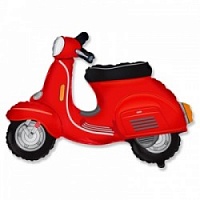 FM фигура большая 901734 Скутер Фольга красный